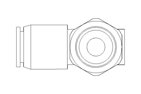 L PLUG-IN UNION QSRL-G1/4-8-K-SA