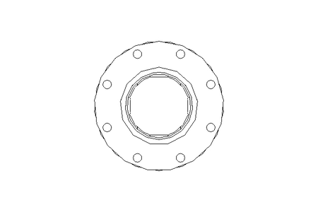 Eje articulado D=150 L1=2740 L2=2800