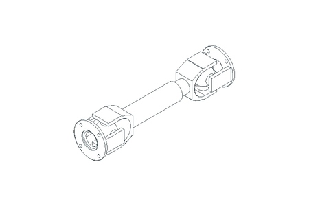 UNIVERSAL JOINT SHAFT  58/4  L=240/300