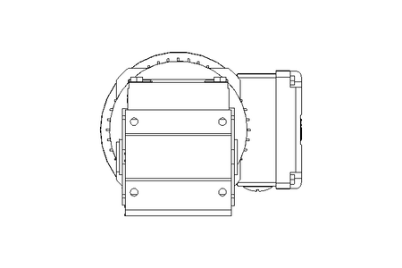 Motorreductor ortogonal 0,25kW 79 1/min