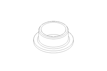 Plain bearing bush GFM 10x12x16x6x1