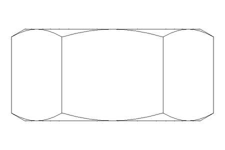 Sechskantmutter M8 A2 DIN934