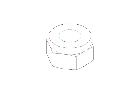 Tuerca hexagonal M8 A2 DIN985