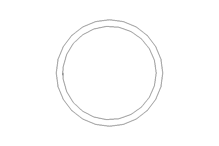 Rohr mit Bördelbund DN100 500 mm A2