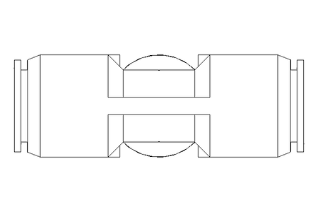 T plug-in connection QST-10-K-SA