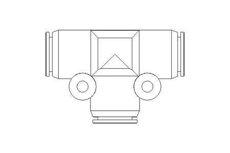 T plug-in connection QST-10-K-SA