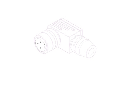 Rundsteckverbinder 3-polig M16