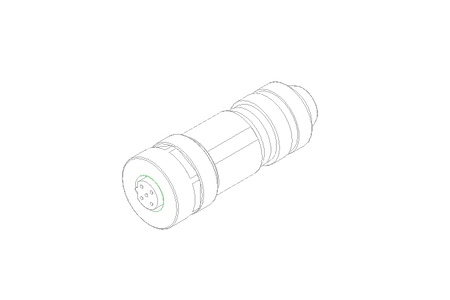 Circular connector M12 female