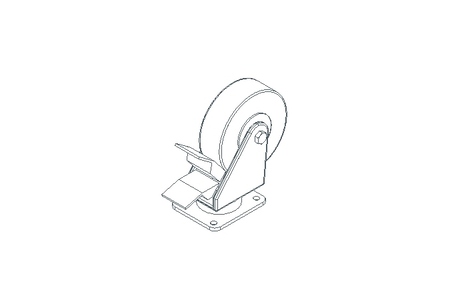 Lenkrolle 125x40 700 kg