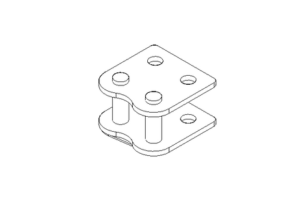 COUPLING LINK 08 B-1  M2X2