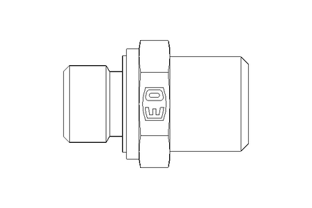 Tubuladura L 6 G1/8" Niro ISO8434