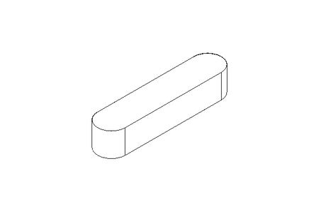 Linguetta di aggiustamen. DIN6885-1 A 36