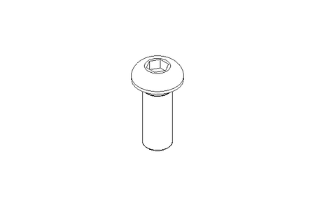 Flat head screw M6x16 A2 ISO7380