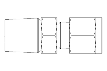 Rohrverschraubung 6 G3/8" Niro