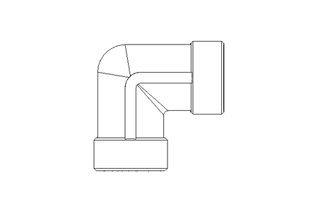 Winkel 90 Grad R1" AG (2x)