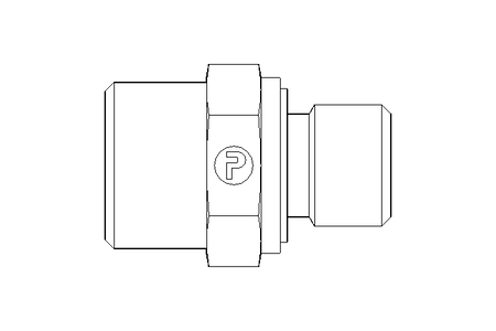 Tubuladura L 12 R1/4" Niro DIN2353