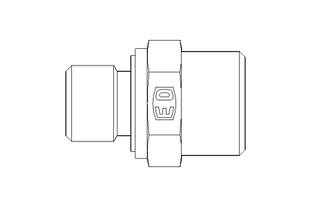 Connecting piece L 12 R1/4"