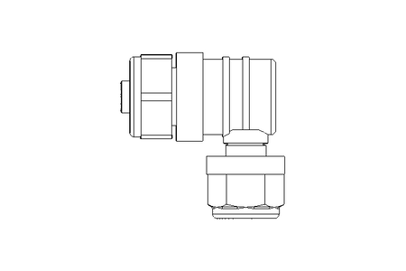 Rundsteckverbinder M12 4-polig