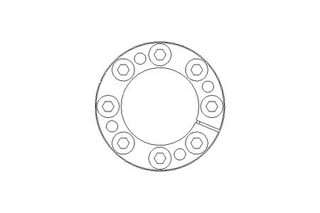 Spannsatz D75 d45 2364Nm