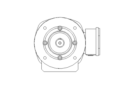 Stirnradgetriebemotor 3kW 247 1/min