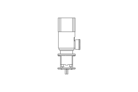 Motor redutor com engren. 3kW 247 1/min