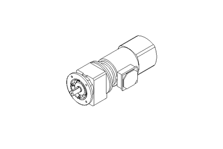 Motoréd. à entraînem.cyl. 2,2kW 92 1/min