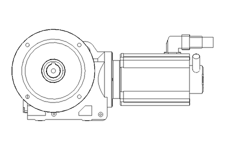 Kegelradgetriebemotor 31 Nm