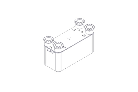 Plattenwärmetauscher B65Lx160/1P-SC-S