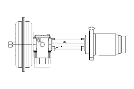 Control valve DN080 PN16 NC 3347-7 STR1