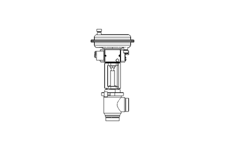 Control valve DN080 PN16 NC 3347-7 STR1