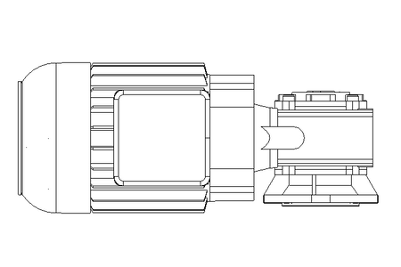 Motor engrenagem sem fim 0,55kW 140