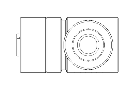 Round plug connector M12 profibus