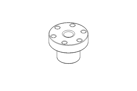 Porca roscada TR16x4 PA