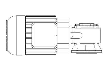 Schneckengetriebemotor 0,55kW 104 1/min