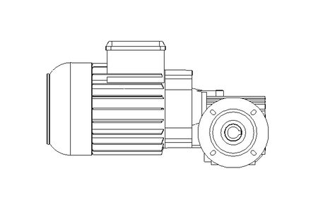 Schneckengetriebemotor 0,55kW 104 1/min