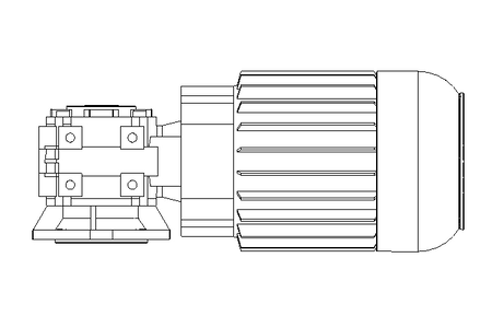 Motore a vite senza fine 0,55kW 104