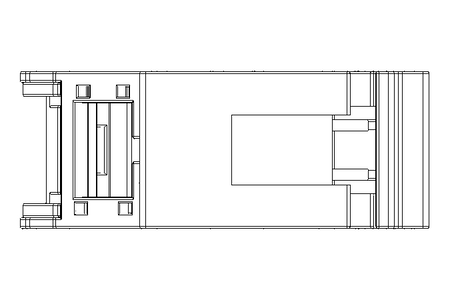 Modulo de trilho DIN DRM45 C6/S 1X RJ45