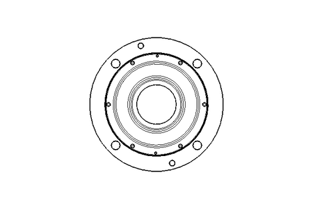 Mancal de flange 100x340x145