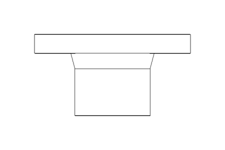 FLANGE  DN40 ISO FORM R 1.4539