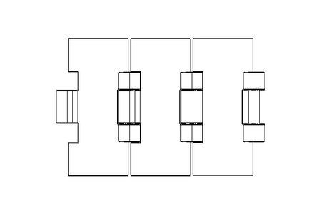 Corrente articulada FlatTop 60S84XMHB