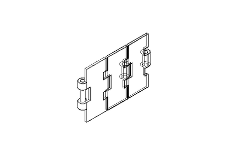 Corrente articulada FlatTop 60S84XMHB