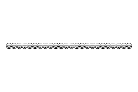 Calha/guia L=252 B=11,5