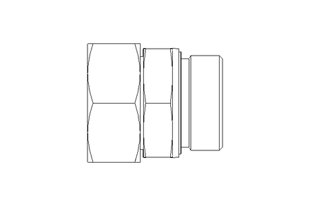 Manchon fileté L 42 G 1 1/2" St DIN3865