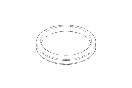 V-ring seal 65A 58x5 NBR