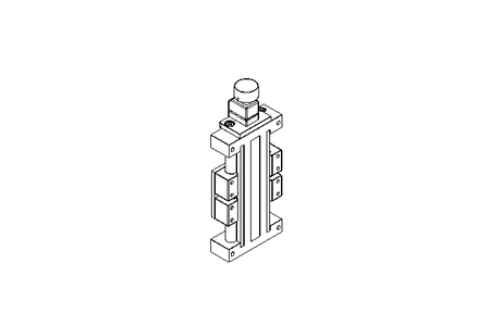 Unidade linear pneumatica tam:20 Alt:100