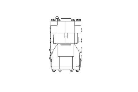 Flat gear servo motor 149 Nm