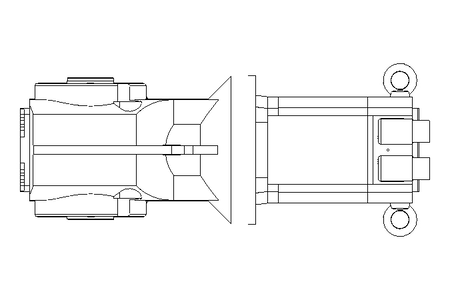 Kegelradgetriebemotor 9,4 Nm