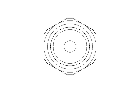 Conexão roscada G1/8 D=4