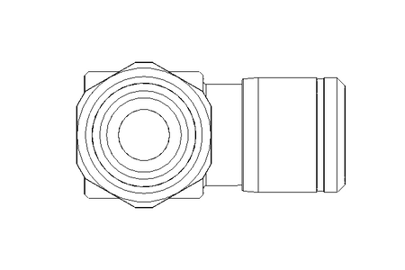 L PLUG-IN CONNECTION G1/4 D=8 (SS)