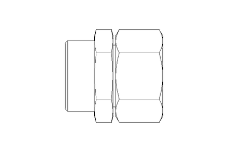 Distanzadapter L 28/28 St ISO8434